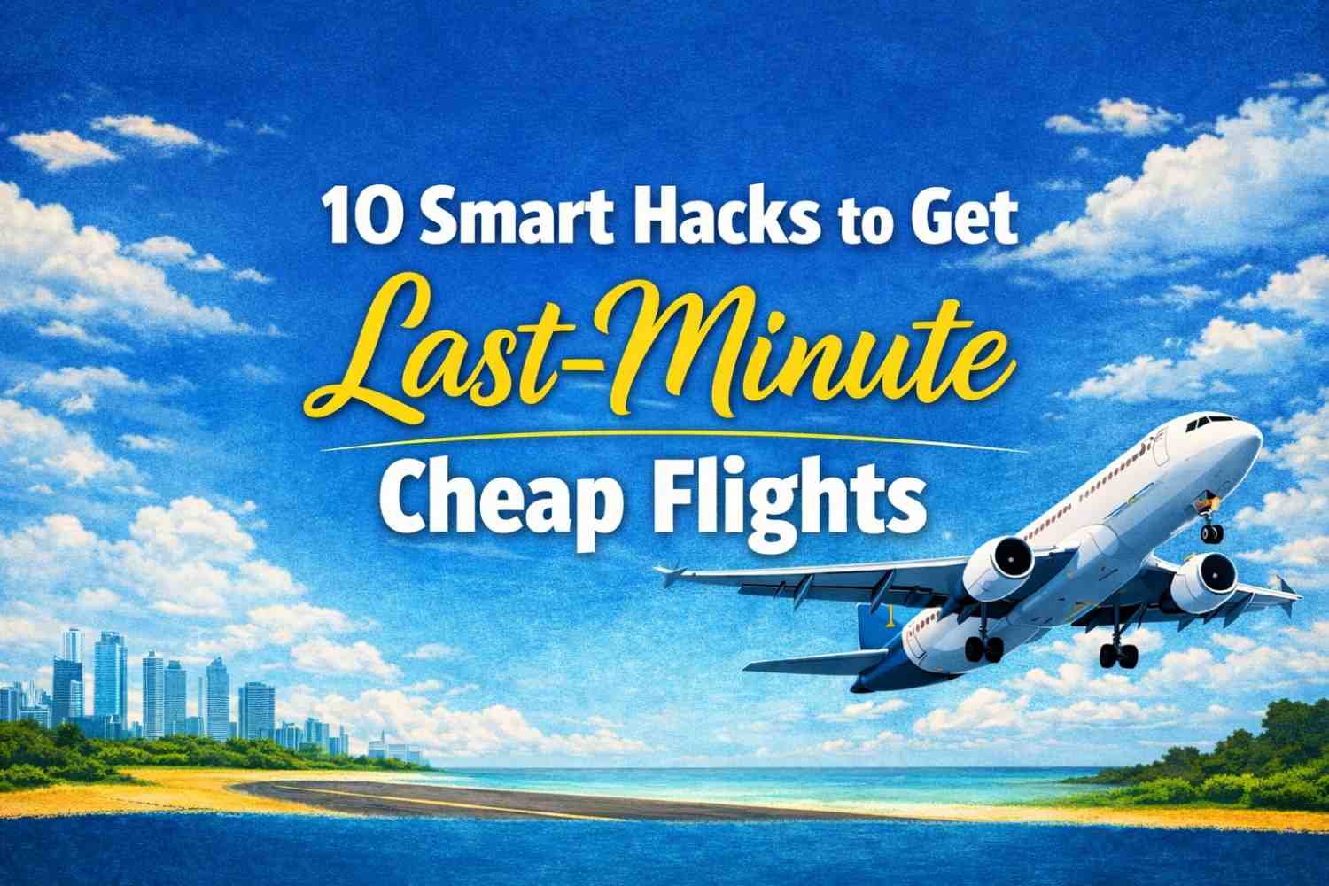  cheap last-minute flights online