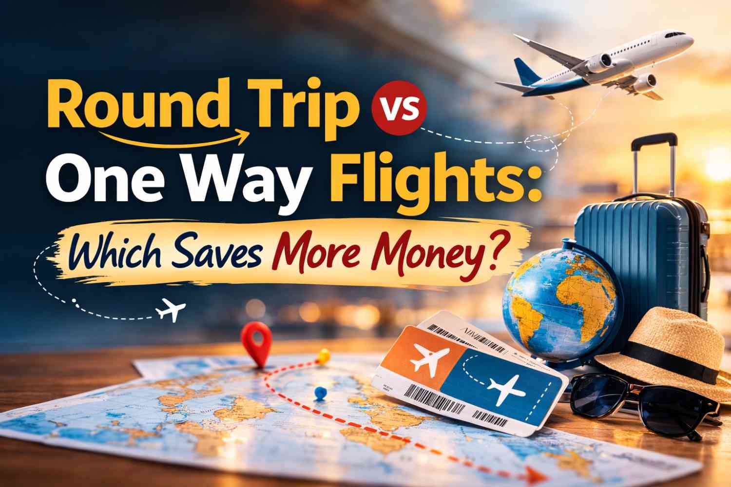 Round Trip vs One Way Flights