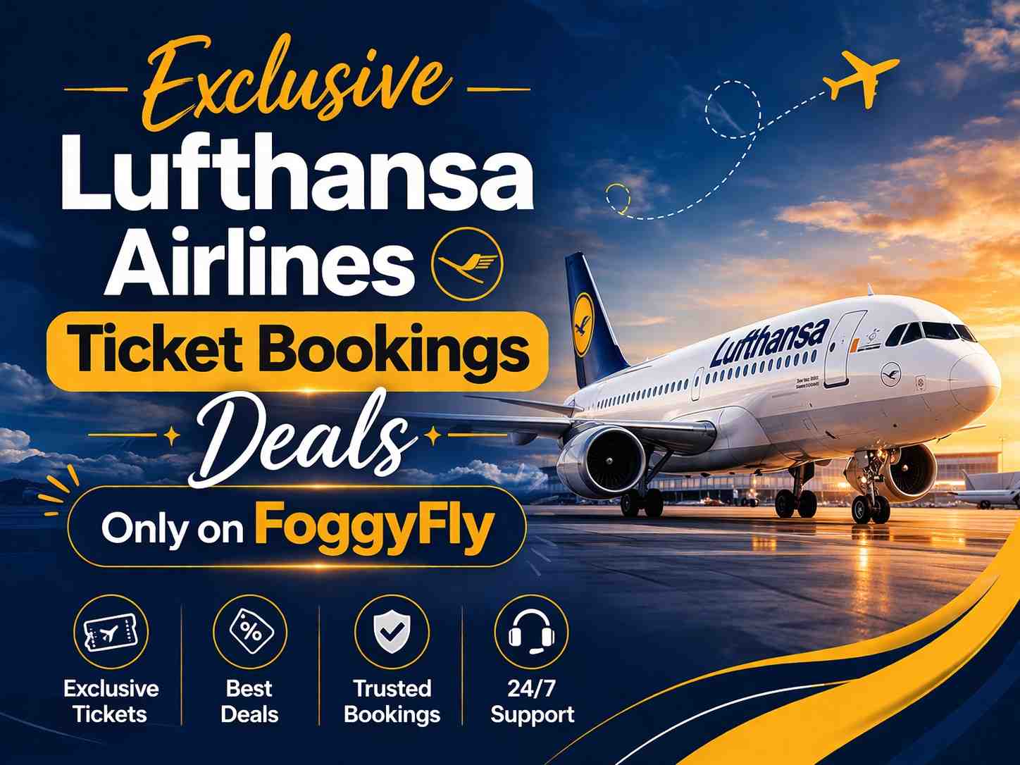 Lufthansa Airlines Ticket Bookings