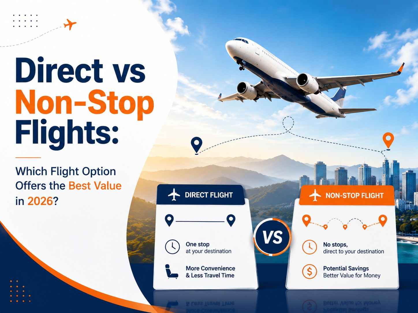Direct vs Non-Stop Flights in 2026